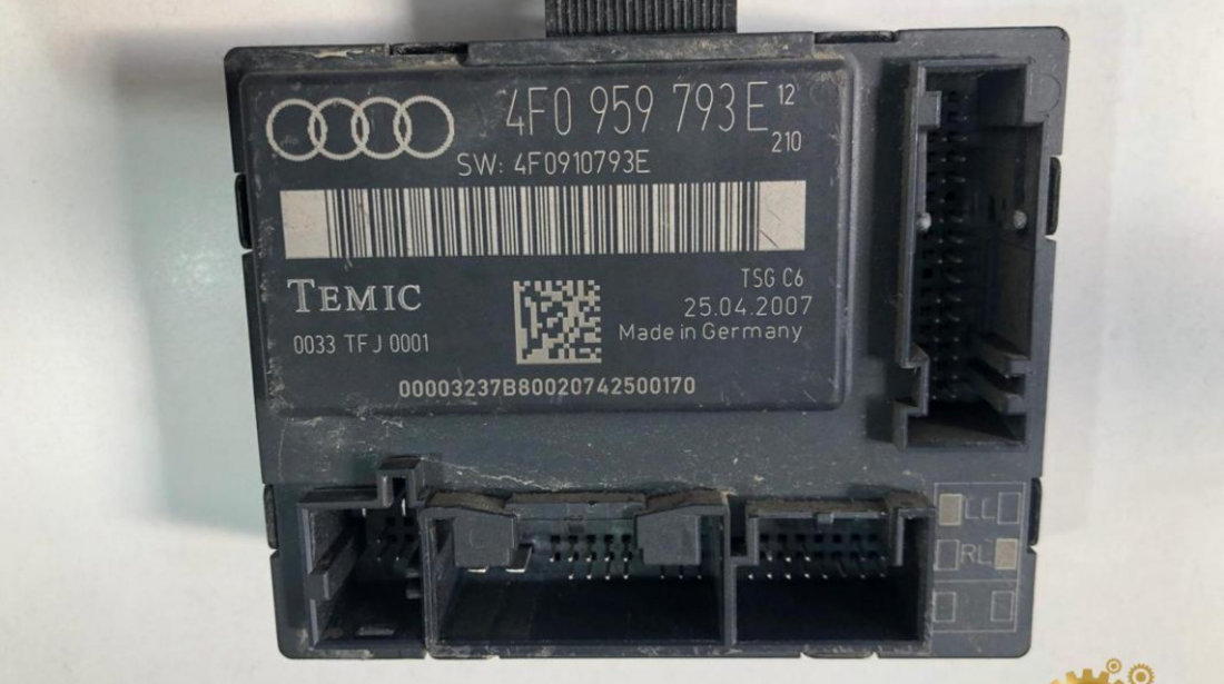 Calculator confort dreapta fata Audi A6 Allroad (2006-2011) [4FH, C6] 4F0959793E