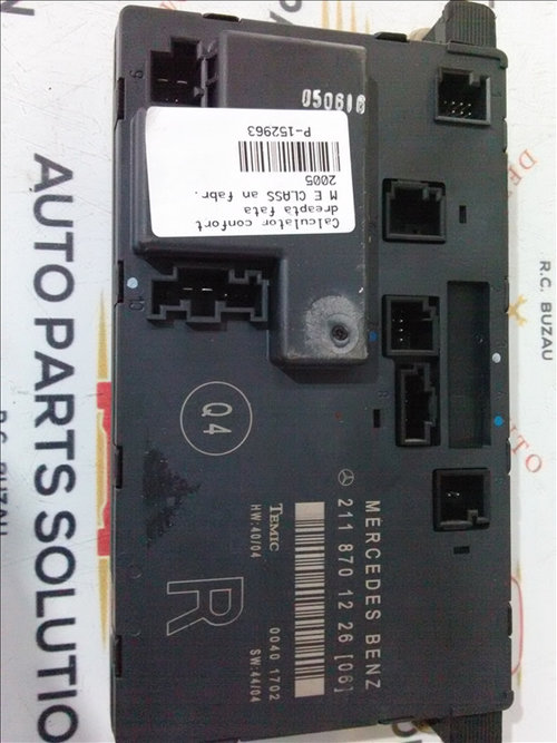 Calculator confort dreapta fata M E CLASS an fabr. 2005