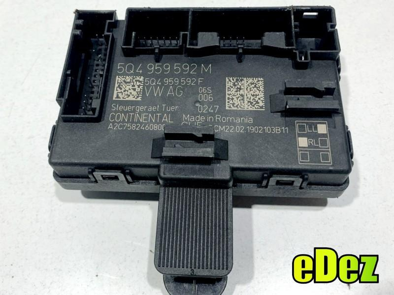 Calculator confort dreapta fata Seat Leon 3 (2012-2016) 5Q4959592M