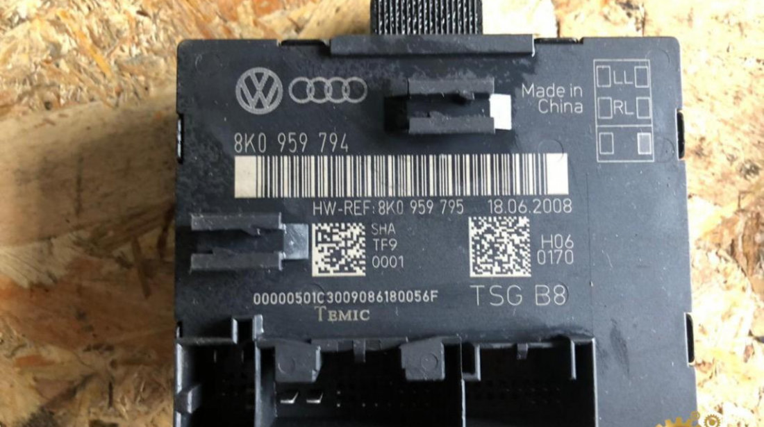 Calculator confort dreapta spate Audi A4 Allroad (2009-2011) [8KH, B8] 8k0959794