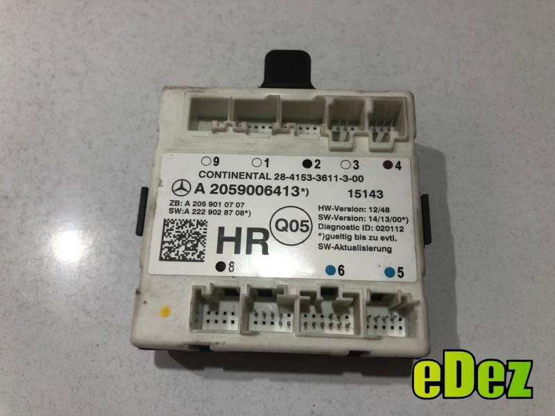 Calculator confort dreapta spate Mercedes C-Class (2014->) [W205] a2059006413