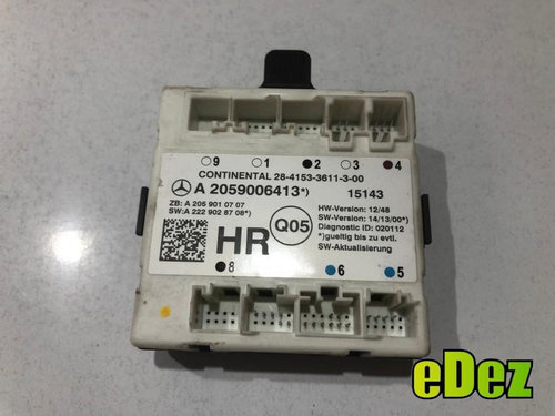 Calculator confort dreapta spate Mercedes C-Class (2014->) [W205] a2059006413