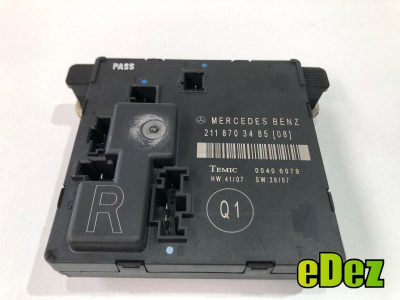 Calculator confort dreapta spate Mercedes E-Class (2002-2008) [W211] a2118703485