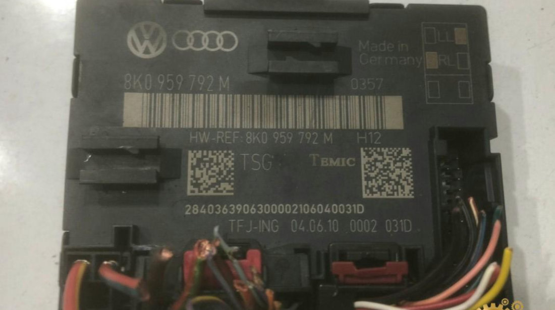 Calculator confort fata Audi A4 Allroad (2009-2011) [8KH, B8] 8k0959792m