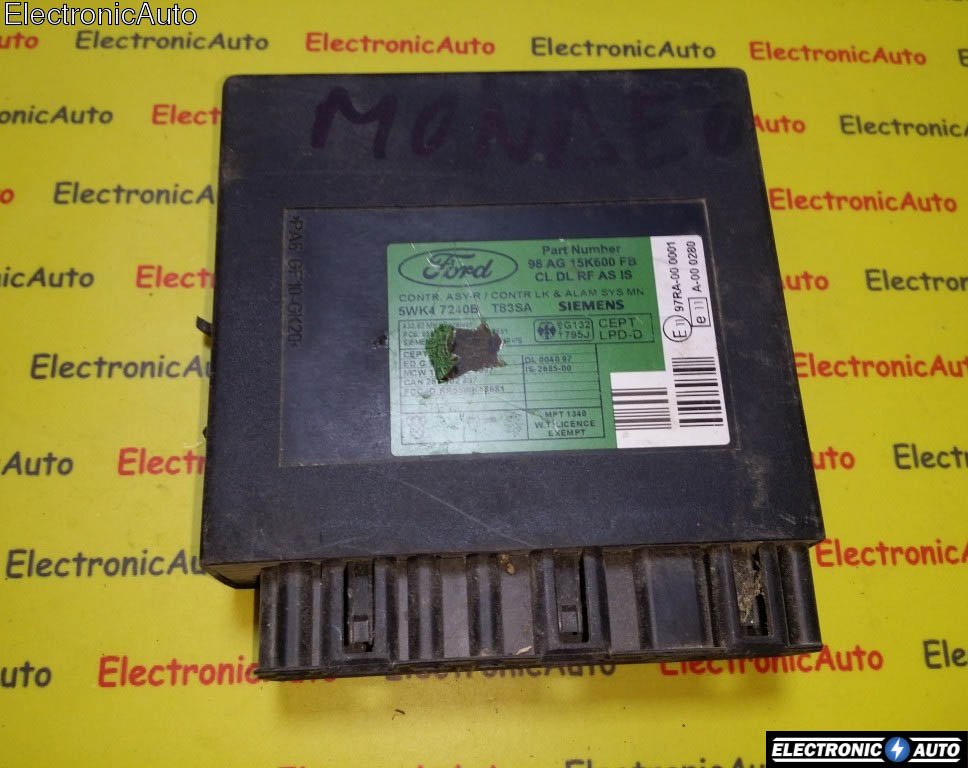 Calculator confort Ford 98ag15k600fb 98ag 15k600 fb