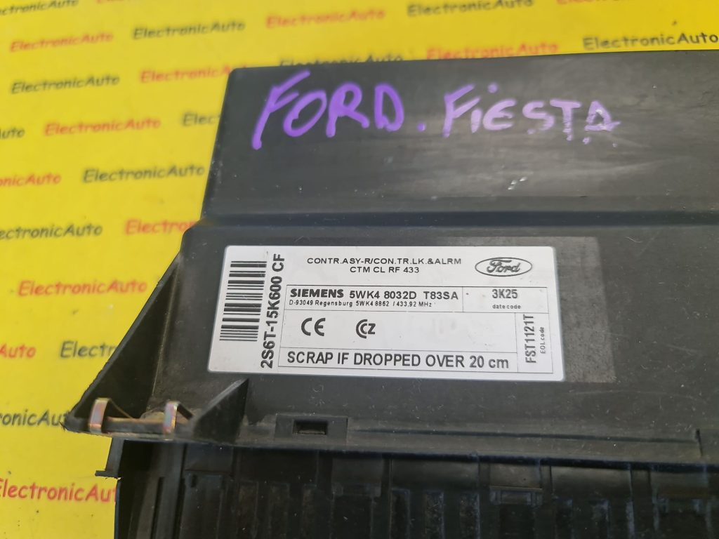 Calculator confort FORD FIESTA, 2S6T15K600CF, 5WK48032D,