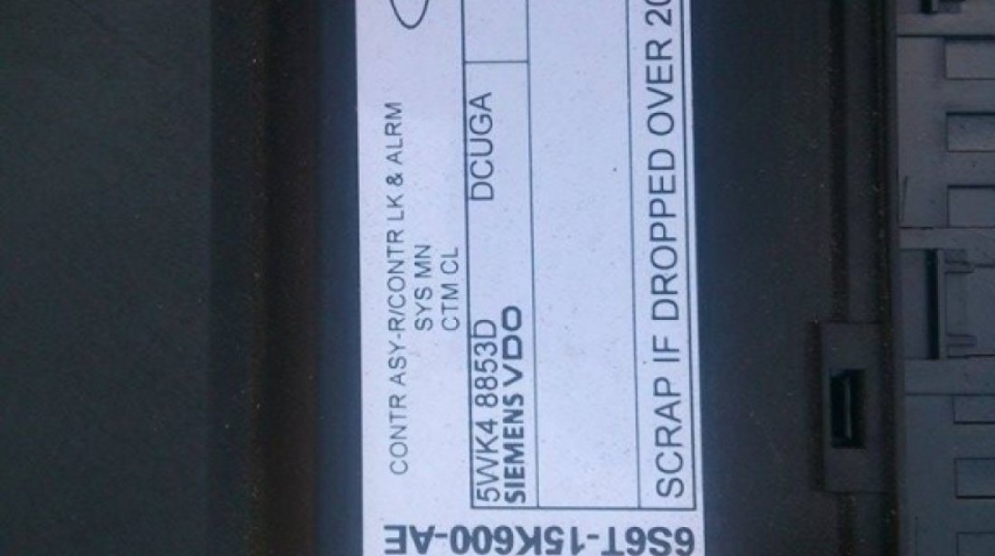 Calculator Confort Ford Fiesta 6S6T-15K600-AE 2001-2008