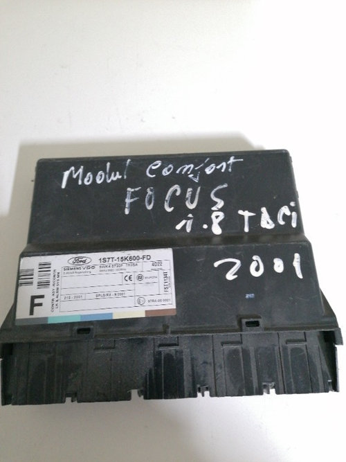 Calculator confort Ford Focus (1998-2004) [DAW, DBW] 1.8 Motorina 2001, 1S7T-15K600-FD