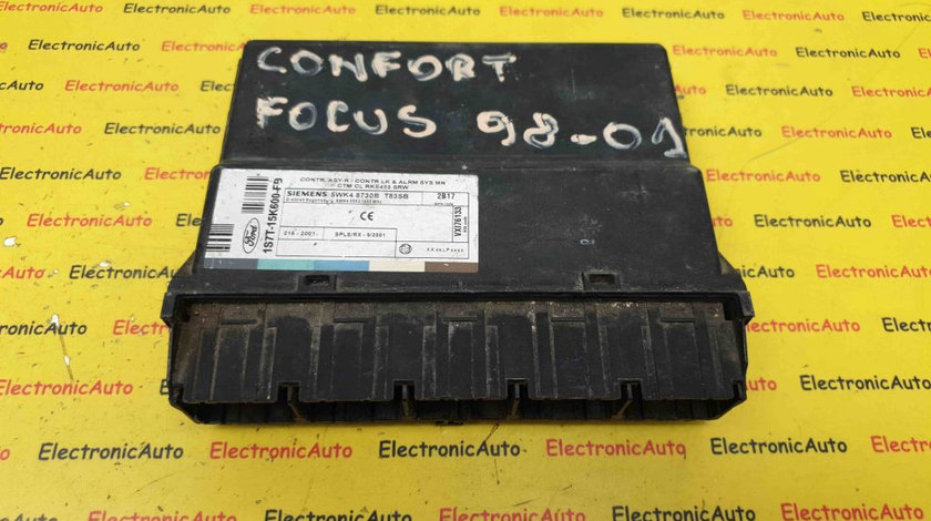 Calculator Confort Ford Focus, 1S7T15K600FB, 5WK48730B, T83SB