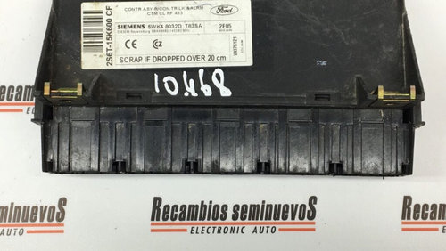 Calculator CONFORT FORD FOCUS 2S6T-15K600-CF / 2S6T 15K600 CF / 2S6T15K600CF / 5WK4 8032D / 5WK48032...