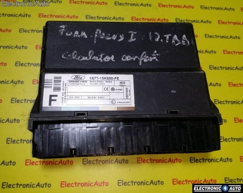 Calculator confort FORD FOCUS 5WK48730H 1S7T15K600FE