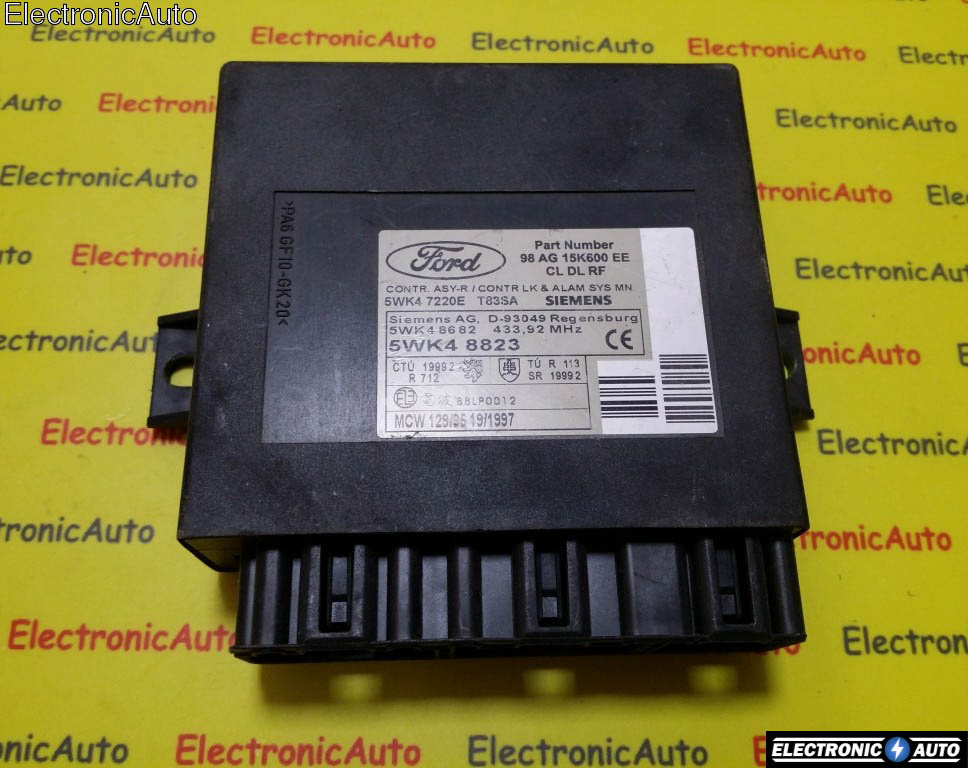 Calculator confort Ford Focus 98AG15k600EE