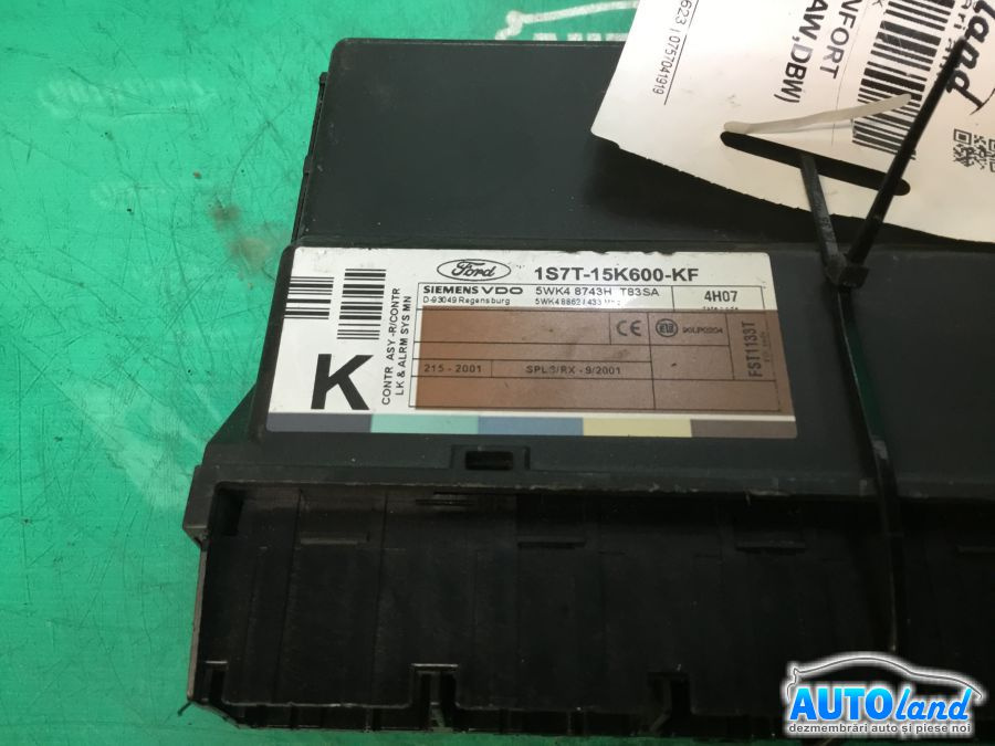 Calculator Confort Ford FOCUS DAW,DBW 2001-2007