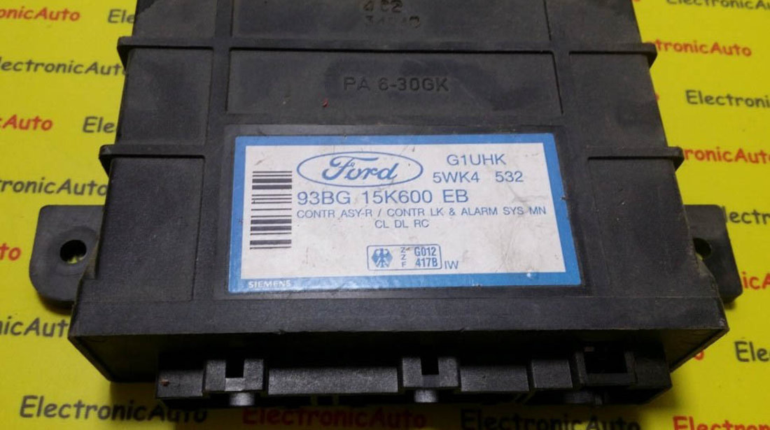 Calculator confort ford mondeo 93BG15K600EC, 5WK4606