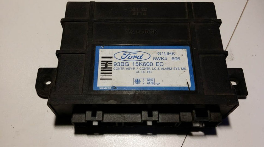 Calculator confort ford mondeo 93BG15K600EC, 5WK4606