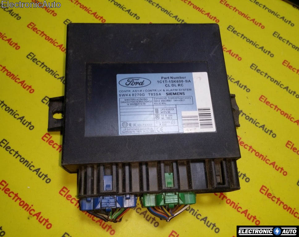 Calculator confort Ford Transit 1C1T15K600BA, 5WK48270G, T83SA