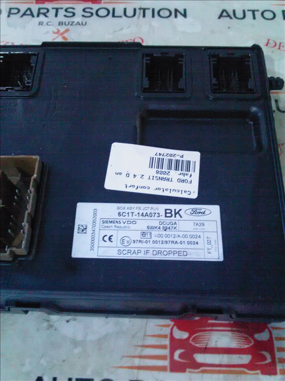 Calculator confort FORD TRANSIT 2.4 D an fabr. 2008