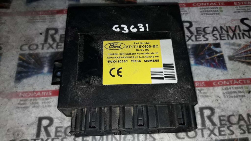 Calculator CONFORT FORD TRANSIT 2T1T-15K600-BC / 2T1T 15K600 BC / 2T1T15K600BC / 5WK4 8036C / 5WK48036C2T1T-15K600-BC / 2T1T 15K600 BC / 2T1T15K600BC / 5WK4 8036C / 5WK48036C