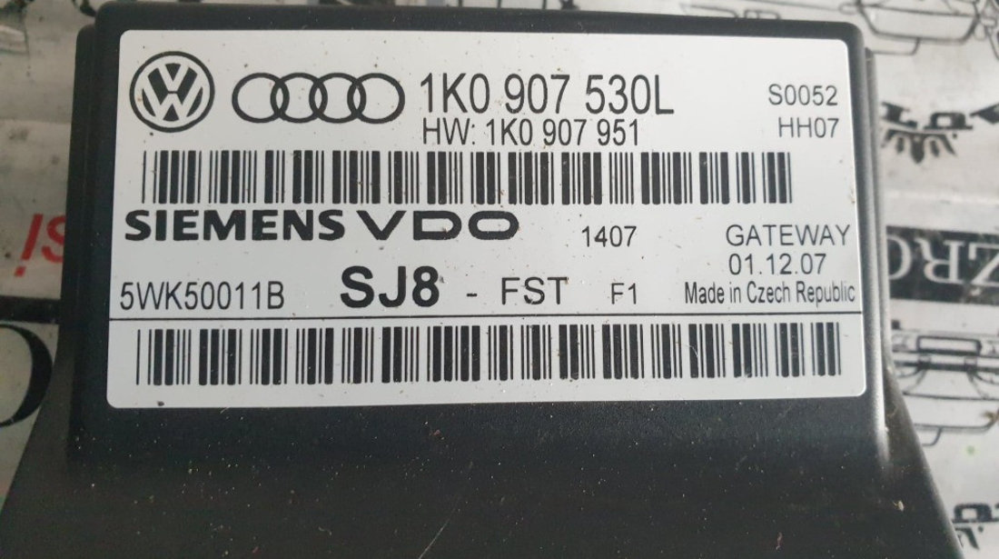 Calculator confort / Gateway Audi R8 cod piesa : 1K0907530L