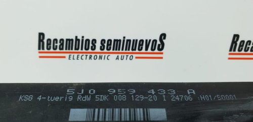 Calculator CONFORT HELLA SKODA ROOMSTER 5J0 959 433 A / 5J0959433A / 5DK008129 20 / 5DK008129205J0 9...