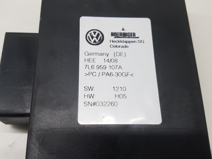 Calculator CONFORT HOERBIGER VOLKSWAGEN TOUAREG 7L6959107 A / 7L6959107A / SW 1210 / SW1210 / HW H05 / HWH057L6959107 A / 7L6959107A / SW 1210 / SW1210 / HW H05 / HWH05