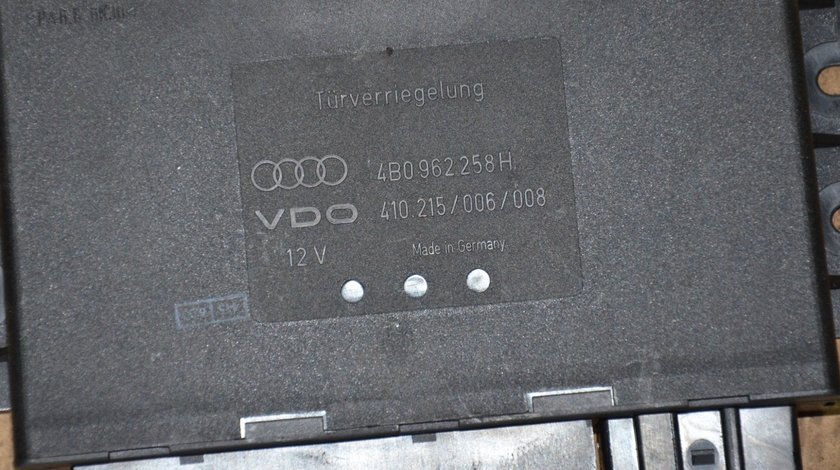 Calculator confort inchidere centralizata Audi A6 C5