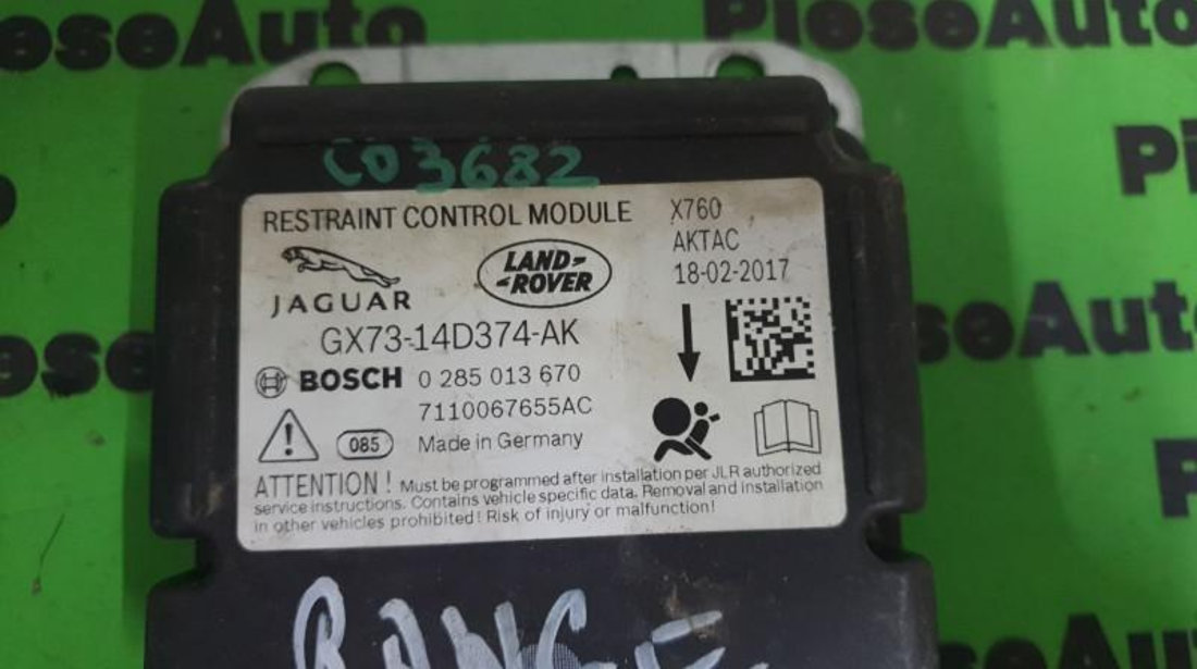 Calculator confort Jaguar F-Pace (09.2015>) gx7314d374ak
