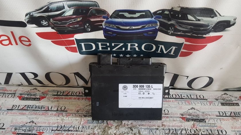 Calculator confort / Keyless Entry VW Touareg 7L cod piesa : 3d0909135l