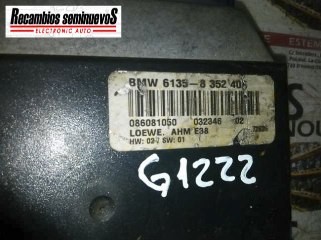 Calculator CONFORT LOEWE BMW E38 61358352406 / 08608105061358352406 / 086081050
