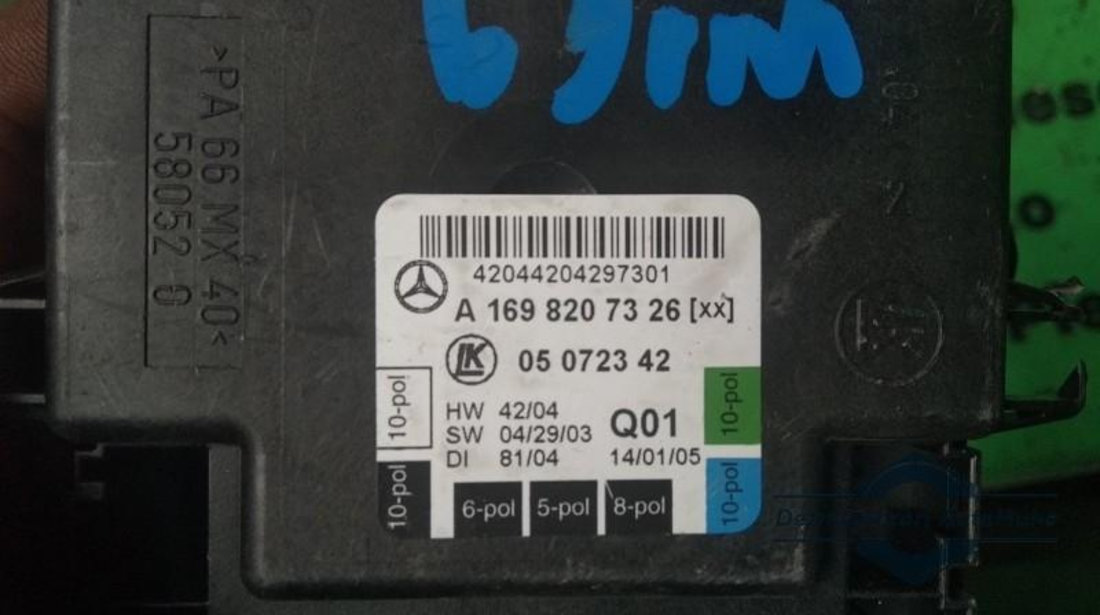 Calculator confort Mercedes A-Class (2004-2012) [W169] A 169 820 73 26