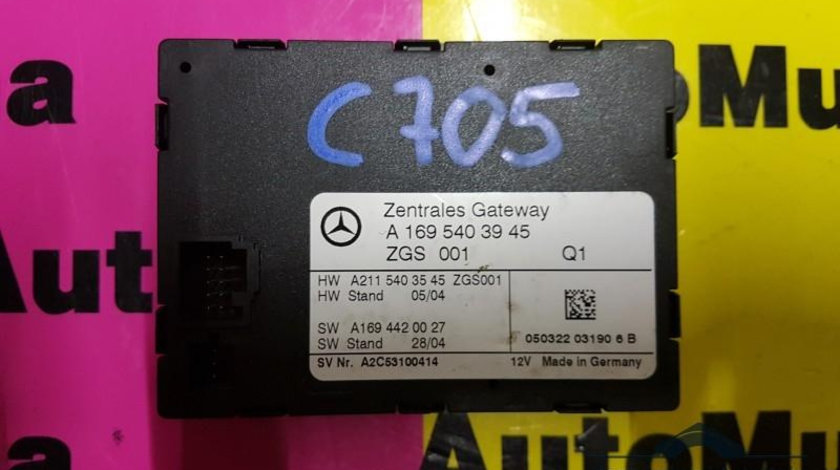 Calculator confort Mercedes A-Class (2004-2012) [W169] A1695403945