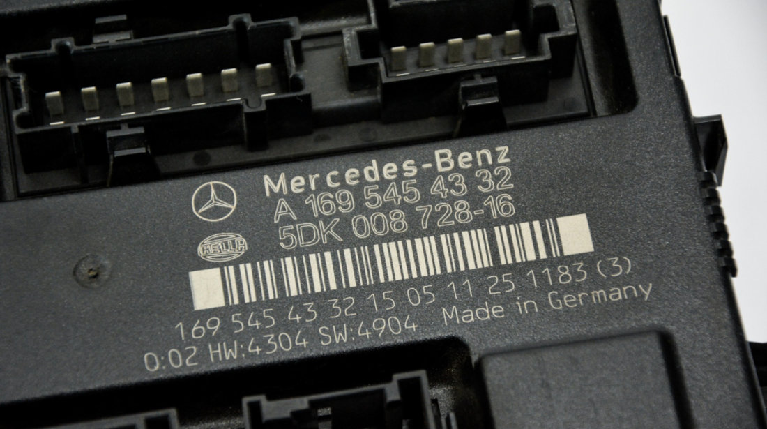 Calculator Confort Mercedes-Benz A-CLASS (W169) 2004 - 2012 Motorina A1695454332, 5DK008728-16, 1695454332