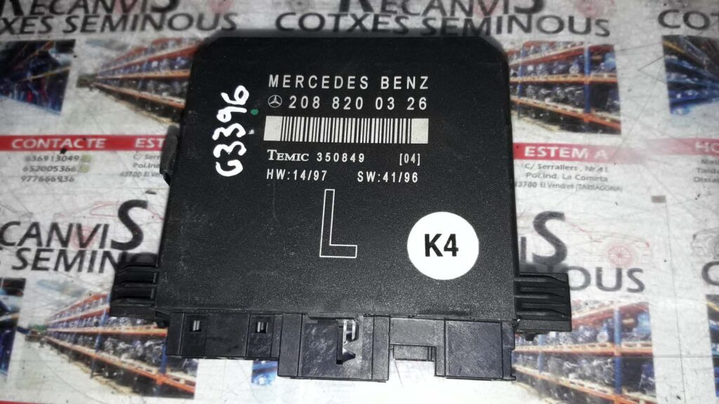 Calculator CONFORT MERCEDES-BENZ Class CLK 208 820 03 26 / 2088200326 / 350849208 820 03 26 / 2088200326 / 350849