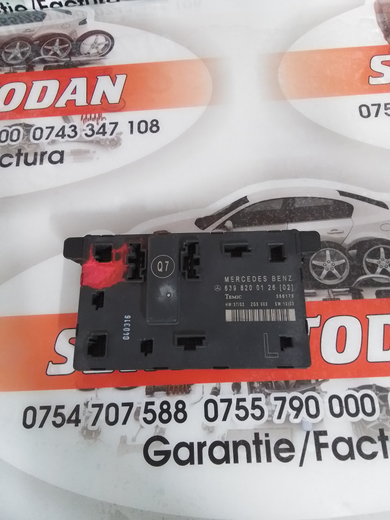 Calculator confort Mercedes-Benz Vito (2003-2009) [W639] 2.2 Motorina 2007, 6398200126