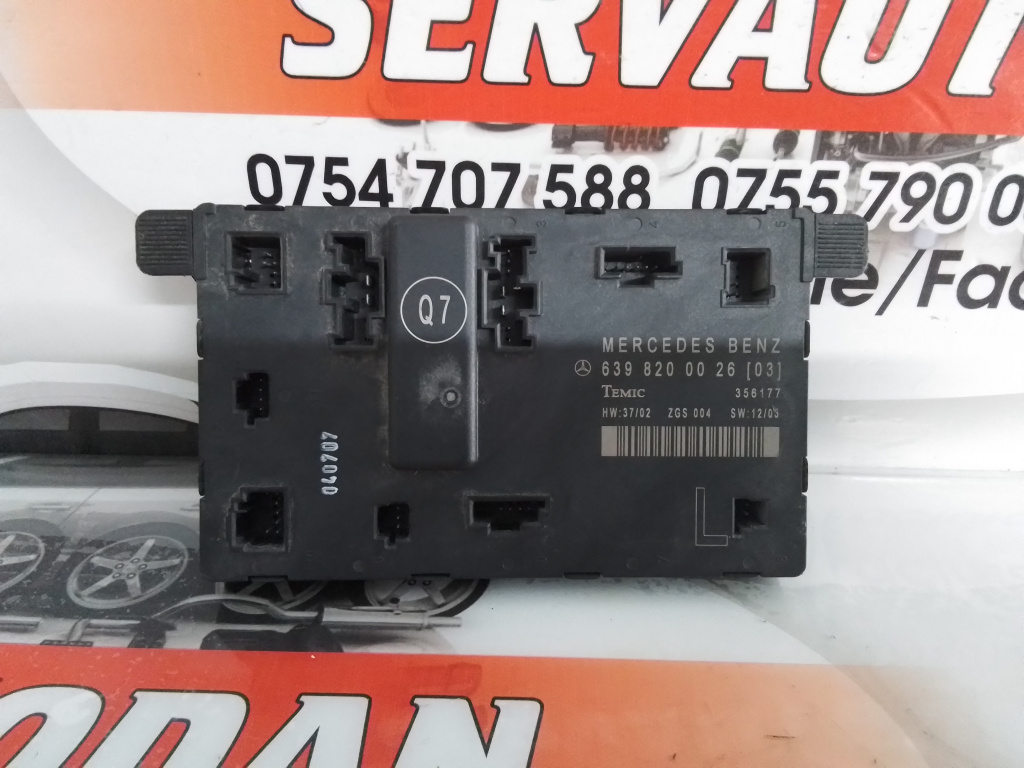 Calculator confort Mercedes-Benz Vito (2003-2009) [W639] 2.2 Motorina 2005, 6398200026