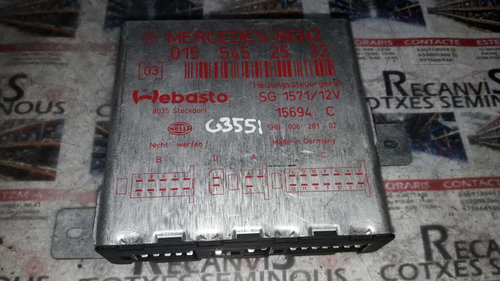Calculator CONFORT MERCEDES-BENZ W140 015 545 25 32 / 0155452532015 545 25 32 / 0155452532