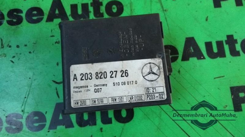 Calculator confort Mercedes C-Class (2001-2007) [W203] a2038202726