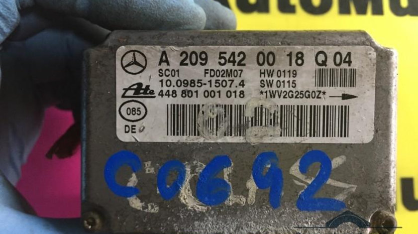 Calculator confort Mercedes C-Class (2001-2007) [W203] A2095420018