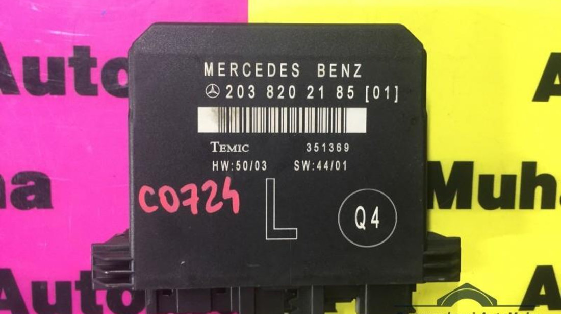 Calculator confort Mercedes C-Class (2001-2007) [W203] 2038202185