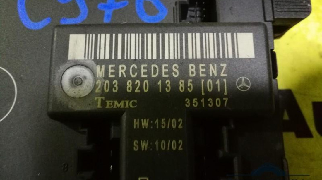 Calculator confort Mercedes C-Class (2001-2007) [W203] 2038201385