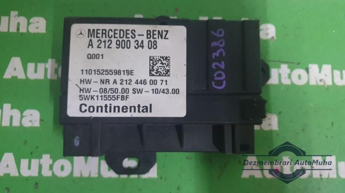 Calculator confort Mercedes C-Class (2007->) [W204] a2129003408