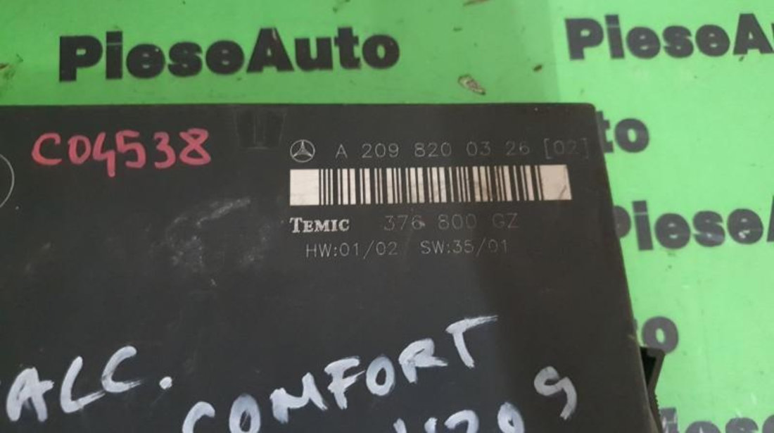 Calculator confort Mercedes CLK (2002-2009) [C209] a2098200326