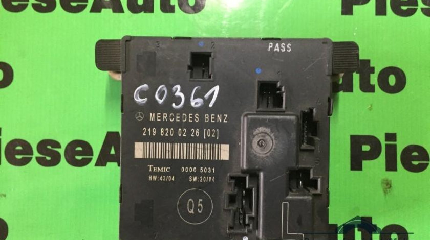 Calculator confort Mercedes CLS (2004-2010) [C219] 2198200226