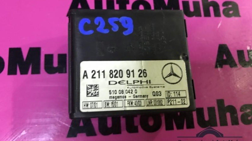 Calculator confort Mercedes E-Class (2002->) [W211] A 211 820 91 26