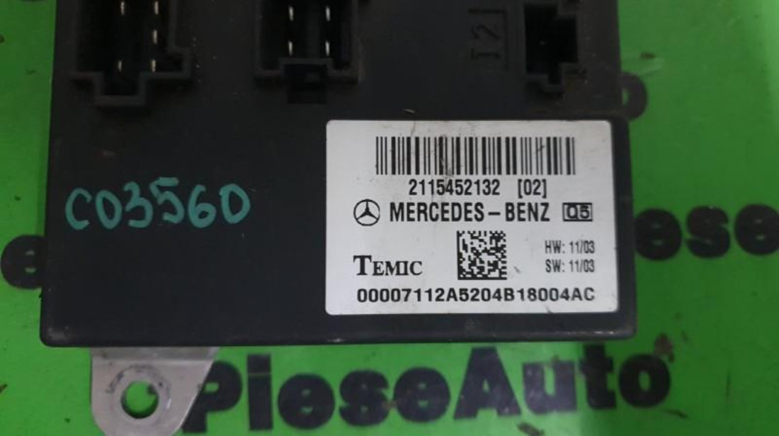Calculator confort Mercedes E-Class (2002->) [W211] 2115452132