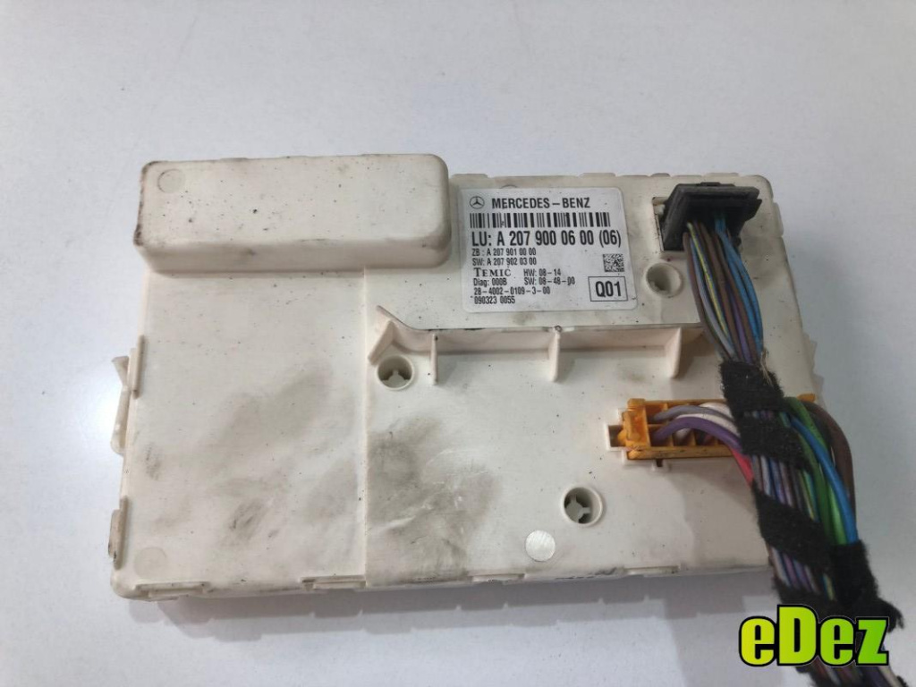 Calculator confort Mercedes E-Class (2009->) [W212] 350 cdi 642836 a2079000600