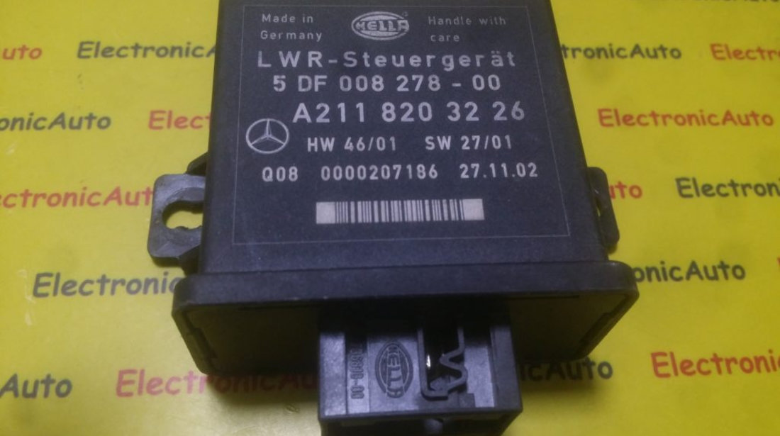 Calculator confort Mercedes E Class A2118203226, 5DF00827800