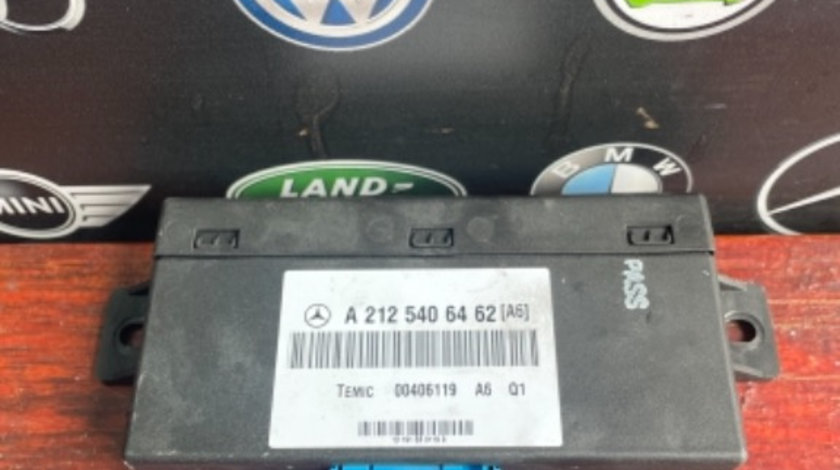 Calculator confort Mercedes e class w212 cod a2125406462