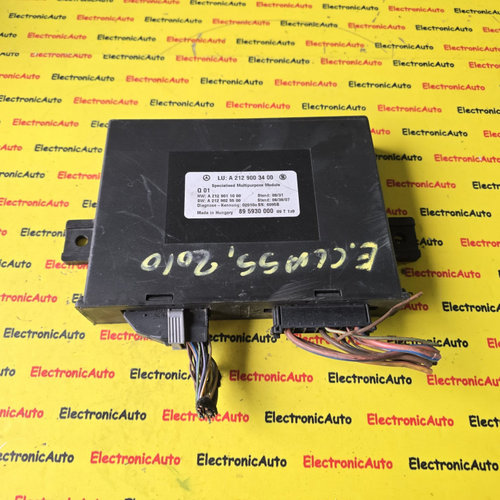 Calculator Confort Mercedes E-Klasse W212, A2129003400, 895930000,