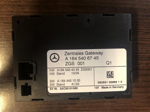 Calculator confort Mercedes M Class w164 2008